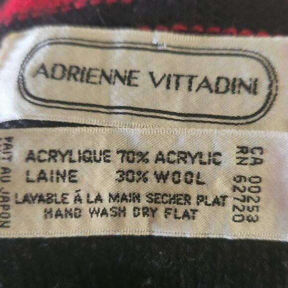 Vintage✨Rare 🛍️ Classic 🎁 Adrienne Vittadini 🎁 long, wool + acrylic gloves - Picture 4 of 7